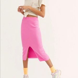 Free People Skyline midi skirt